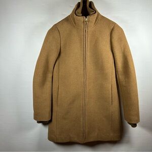 J. Crew Tan Pea Coat